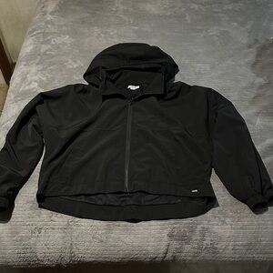 O'Neill Black Hooded Windbreaker